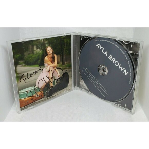 Ayla Brown Ayla Brown Self Titled Autographed CD 2012 Ambient No Scratches - Picture 5 of 10